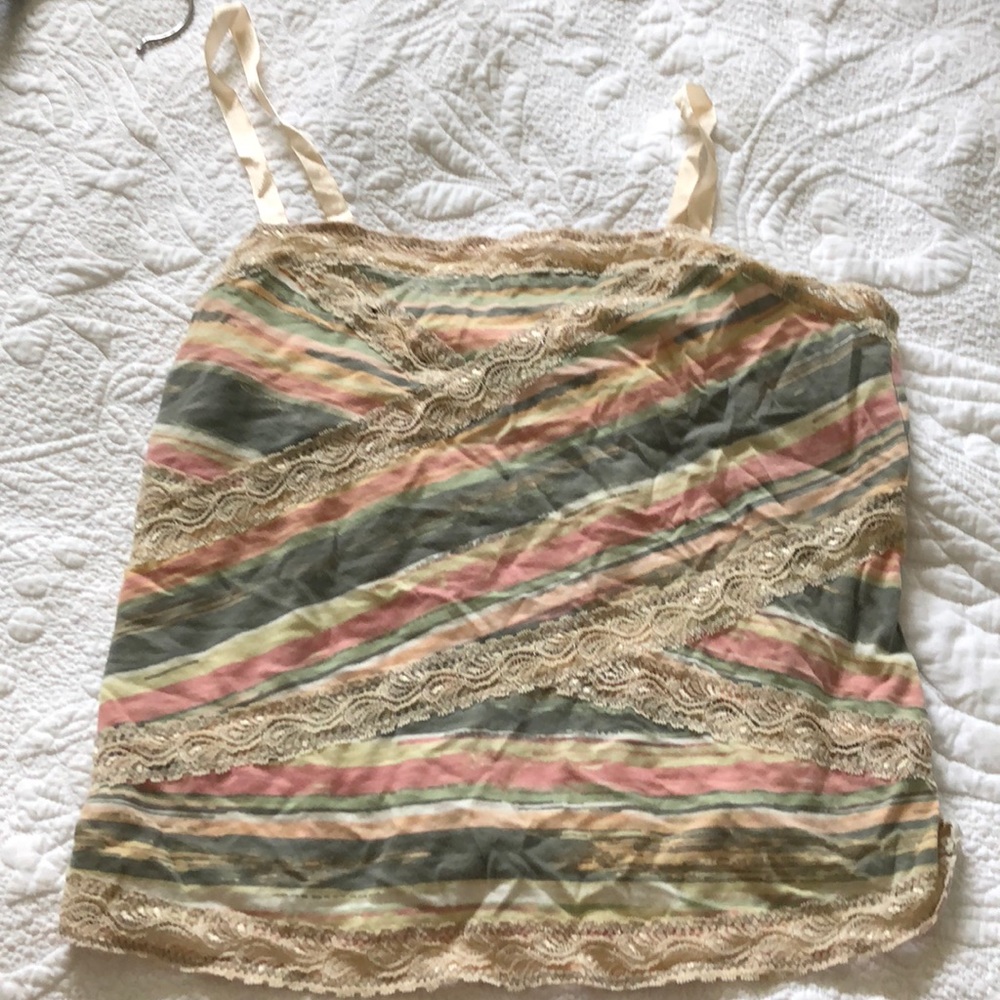 Free people ribbon camisole tank top